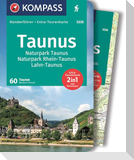 KOMPASS Wanderführer Taunus, Naturpark Taunus, Naturpark Rhein-Taunus, Lahn-Taunus, 60 Touren mit Extra-Tourenkarte