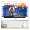 Surreale Ansichten (hochwertiger Premium Wandkalender 2024 DIN A2 quer), Kunstdruck in Hochglanz