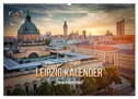Leipzig Kalender Perspektiven (Wandkalender 2025 DIN A2 quer), CALVENDO Monatskalender