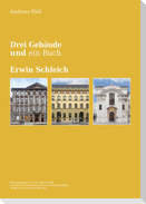 Drei Gebäude und ein Buch
