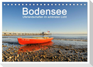 Bodensee - Uferlandschaften im schönsten Licht 2024 (Tischkalender 2024 DIN A5 quer), CALVENDO Monatskalender