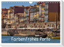 Farbenfrohes Porto (Wandkalender 2025 DIN A4 quer), CALVENDO Monatskalender