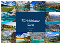 Türkisblaue Seen (Wandkalender 2024 DIN A3 quer), CALVENDO Monatskalender