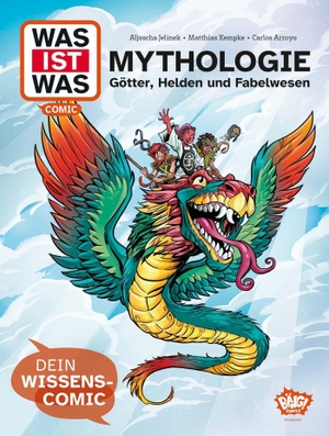 Jelinek, Aljoscha / Matthias Kempke. WAS IST WAS Comic - Mythologie - Götter, Helden und Fabelwesen. Egmont VGS, 2026.