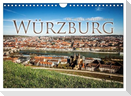 Würzburg - Die Perle Unterfrankens (Wandkalender 2025 DIN A4 quer), CALVENDO Monatskalender