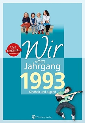 Schlüter, Hans-Christoph. Wir vom Jahrgang 1993 - Kindheit und Jugend - Geschenkbuch zum 31. Geburtstag - Jahrgangsbuch mit Geschichten, Fotos und Erinnerungen mitten aus dem Alltag. Wartberg Verlag, 2022.