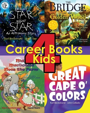 Mark, Alycia / Collado, John et al. 4 Career Books for Kids - With Job & Business Ideas. Independently published, 2024.