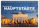 Deutschlands Hauptstädte (Tischkalender 2024 DIN A5 quer), CALVENDO Monatskalender