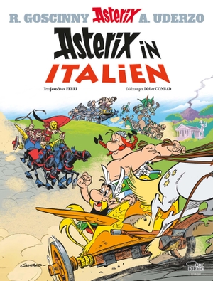Ferri, Jean-Yves. Asterix 37. Asterix in Italien. Egmont Comic Collection, 2017.