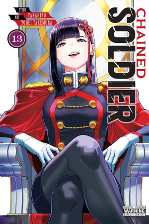 Takahiro. Chained Soldier, Vol. 13. Yen Press, 2025.