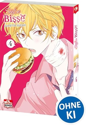 Suzuki, Julietta. Süße Bisse 04 - Romantasy-Komödie über ein Vampire-Geek-Girl und ihren Anime hassenden Nachbarn. Loewe Verlag GmbH, 2025.