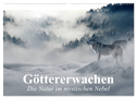 Göttererwachen. Die Natur im mystischen Nebel (Wandkalender 2024 DIN A2 quer), CALVENDO Monatskalender