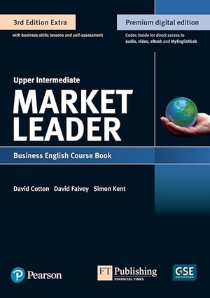 Cotton, David / Falvey, David et al. Market Leader 3e Extra Upper Intermediate Student's Book & eBook with Online Practice, Digital Resources & DVD Pack. Pearson, 2020.