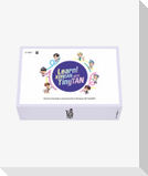 Learn! KOREAN With TinyTAN | 2-Book-Set | With Motipen | Korean Learning for Beginners With BTS Voices | Korean Keyboard Stickers | Flash Cards