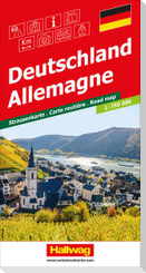 Deutschland Strassenkarte 1:750 000