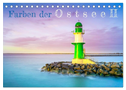 Farben der Ostsee II (Tischkalender 2024 DIN A5 quer), CALVENDO Monatskalender