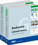 BKI Baukosten Gebäude + Bauelemente Neubau 2026 - Kombi Teil 1-2