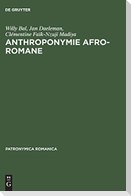 Anthroponymie afro-romane