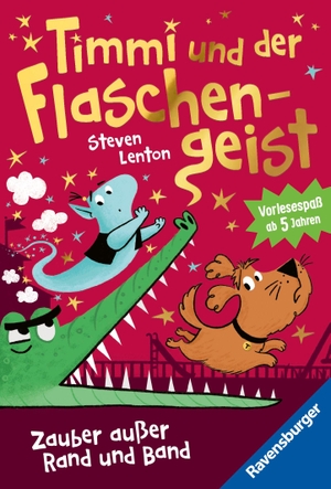 Lenton, Steven. Timmi und der Flaschengeist. Zauber außer Rand und Band - Band 2. Ravensburger Verlag, 2026.