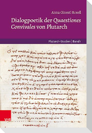 Dialogpoetik der Quaestiones Convivales von Plutarch