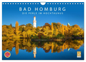 Bad Homburg - Die Perle im Hochtaunus (Wandkalender 2025 DIN A4 quer), CALVENDO Monatskalender