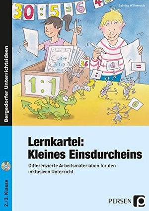 Willwersch, Sabrina. Lernkartei: Kleines Einsdurcheins - Differenzierte Arbeitsmaterialien für den inklusiven Unterricht (2. und 3. Klasse). Persen Verlag i.d. AAP, 2016.