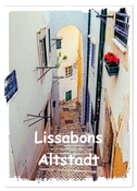 Lissabons Altstadt (Wandkalender 2025 DIN A2 hoch), CALVENDO Monatskalender