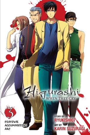 Ryukishi07. Higurashi When They Cry: Festival Accompanying Arc, Vol. 3. Yen Press, 2014.