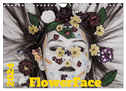 FlowerFace (Wandkalender 2024 DIN A4 quer), CALVENDO Monatskalender