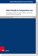 False Friends in Comparative Law