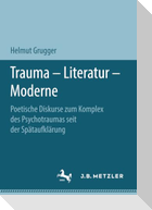 Trauma ¿ Literatur ¿ Moderne