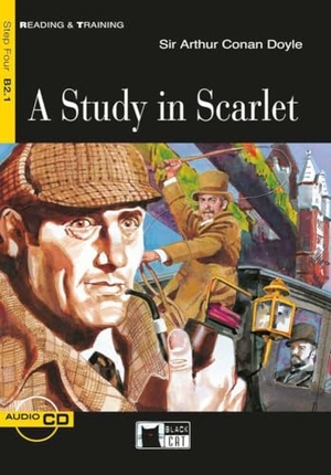 Doyle, Arthur Conan. A Study in Scarlet. Buch + Audio-CD - Englische Lektüre für das 5. und 6. Lernjahr. Klett Sprachen GmbH, 2017.