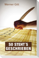 So steht's geschrieben