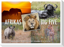 Emotionale Momente: Afrikas Big Five / CH-Version (Wandkalender 2024 DIN A3 quer), CALVENDO Monatskalender