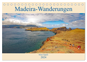 Madeira-Wanderungen (Tischkalender 2024 DIN A5 quer), CALVENDO Monatskalender