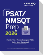 PSAT/NMSQT Prep 2026: Includes a Full Length Practice Test + 100s of Practice Questions + 1 Year Access Online Quizzes and Video Instruction