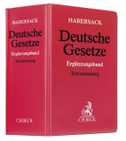 Deutsche Gesetze Ergänzungsband (mit Fortsetzungsnotierung). Inkl. 85. Ergänzungslieferung