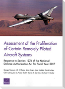Assessment of the Proliferation of Certain Remotely Piloted Aircraft Systems