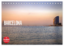 Metropole Barcelona (Tischkalender 2024 DIN A5 quer), CALVENDO Monatskalender