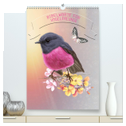 Bibelworte für Vogelfreunde (hochwertiger Premium Wandkalender 2024 DIN A2 hoch), Kunstdruck in Hochglanz