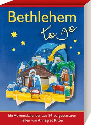 Bethlehem - to go - Ein Adventskalender aus 24 vorgestanzten Teilen. Kaufmann Ernst Vlg GmbH, 2021.