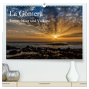 La Gomera Sonne, Meer und Vulkane (hochwertiger Premium Wandkalender 2025 DIN A2 quer), Kunstdruck in Hochglanz