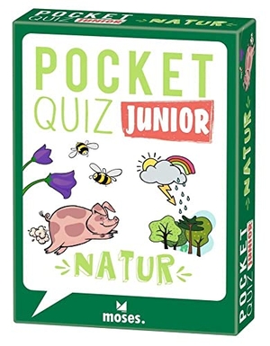 Winzer, Jürgen / Anton Dietz. Pocket Quiz junior Natur. moses. Verlag GmbH, 2022.