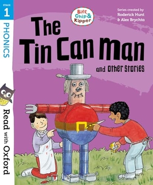 Hunt, Roderick. Read with Oxford: Stage 1: Biff, Chip and Kipper: The Tin Can Man and Other Stories. Oxford University Press, 2023.