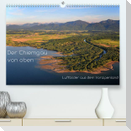 Der Chiemgau von oben (Premium, hochwertiger DIN A2 Wandkalender 2023, Kunstdruck in Hochglanz)