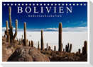 Bolivien Andenlandschaften "CH-Version" (Tischkalender 2025 DIN A5 quer), CALVENDO Monatskalender
