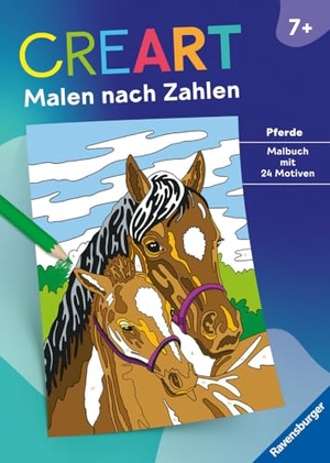 CreArt Malen nach Zahlen ab 7: Pferde. Ravensburger Verlag, 2024.