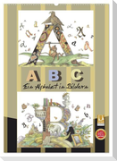 ABC. Ein Alphabet in Bildern. (Wandkalender 2024 DIN A2 hoch), CALVENDO Monatskalender