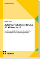 Außenwirtschaftsförderung für Klimaschutz?