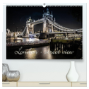 London - street view (CH-Version) (hochwertiger Premium Wandkalender 2024 DIN A2 quer), Kunstdruck in Hochglanz